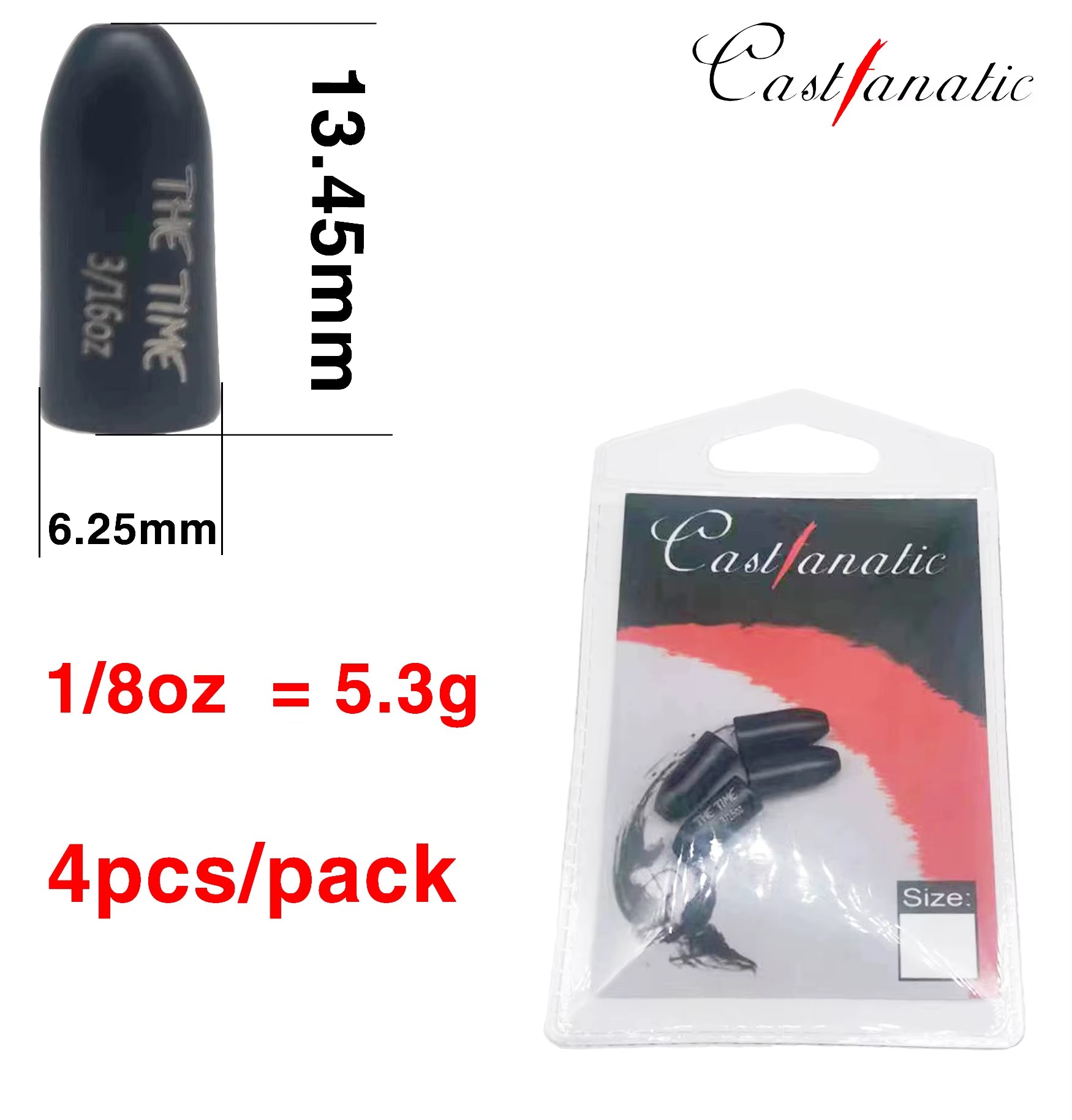 Thetime Texas /Carolina /Drop Shot Rig Tungsten Sinkers 1/16-1 OZ Bullet Weights Columnar 1.8-28G Bass Fishing Lures Accessories